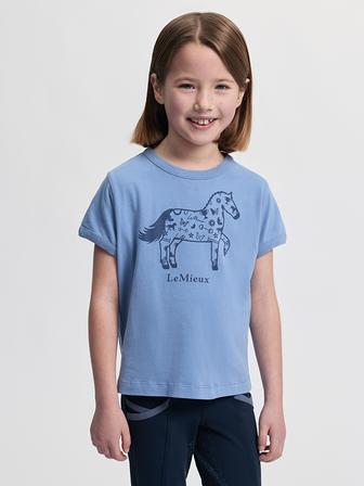 Mini Alex T-Shirt | Powder Blue