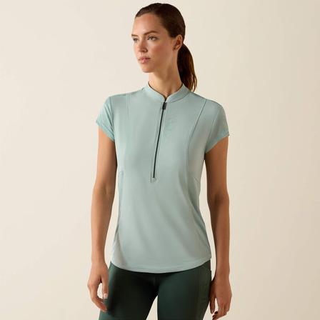 Breathe 1/2 Zip Baselayer | Blue Surf