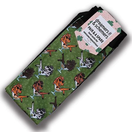 Shaken, Not Stirred | Pair & A Spare Boot Sock