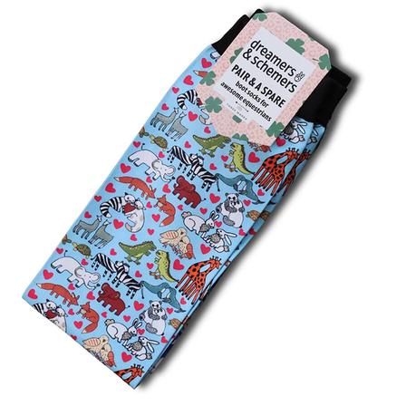 Love Ya Always | Pair & A Spare Boot Sock