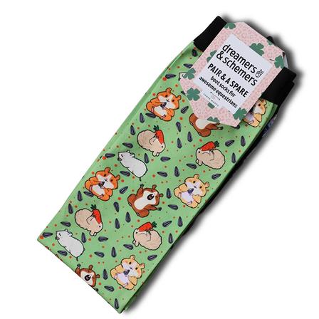 Hamsters | Pair & A Spare Boot Sock