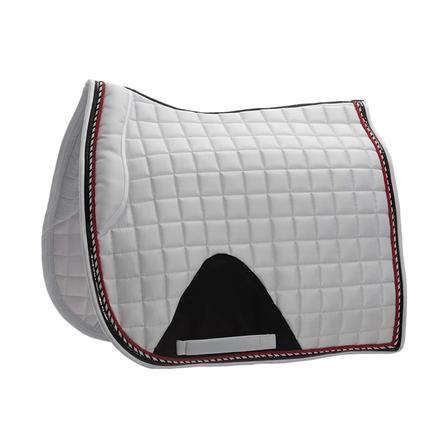 Copenhagen Stay Put Dressage Pad WHITE/RED