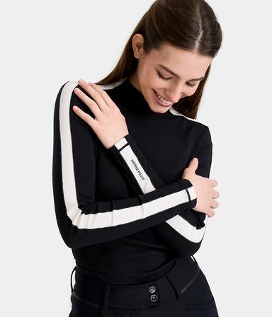 Solaris UV-Protective Riding Shirt BLACK