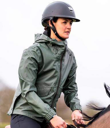 Raintech Short Waterproof Riding Jacket