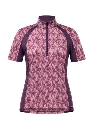 EquiBreeze Ice Fil® Short Sleeve Top BLUSH_LUCKY_CASCADE