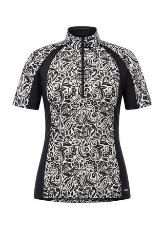 EquiBreeze Ice Fil® Short Sleeve Top SOFT_WHITE_POSH_PAISLEY