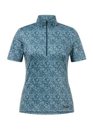 Play It Coolcore® Short Sleeve Top JASPER_POSH_PAISLEY