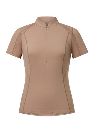 Precision Short Sleeve 1/4 Zip Tech Top SESAME
