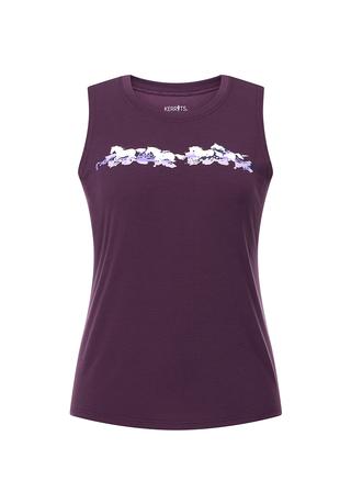 Horse Mirage Tank VELVET_PLUM