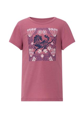 Kids Frolic Horse Tee ROSE_PETAL