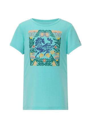 Kids Frolic Horse Tee TURQUOISE