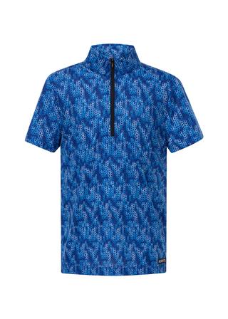 Kids EquiBreeze Ice Fil® Short Sleeve Top OASIS_LUCKY_CASCADE