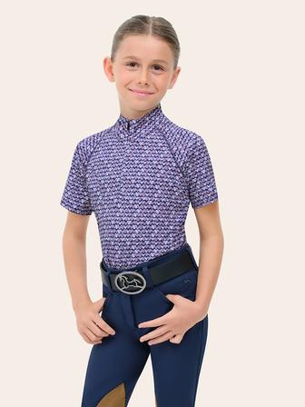 Lucy Jr. 2.0 1/4 Zip Top | Hearts