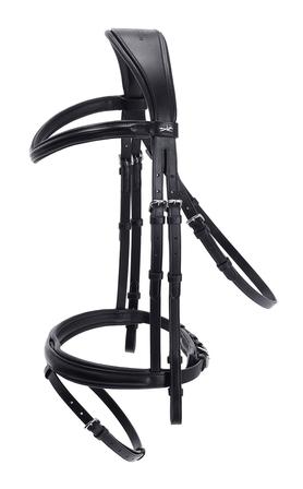 Monza SP Bridle BLACK/SILVER