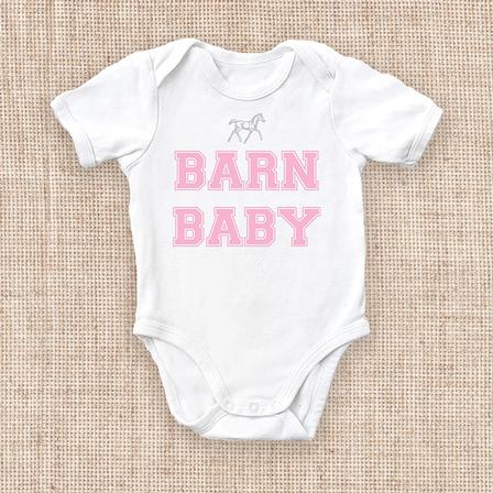 Barn Baby Infant Bodysuit WHITE