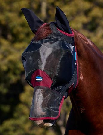 ComFiTec Fine Mesh Fly Mask with Ears & Nose