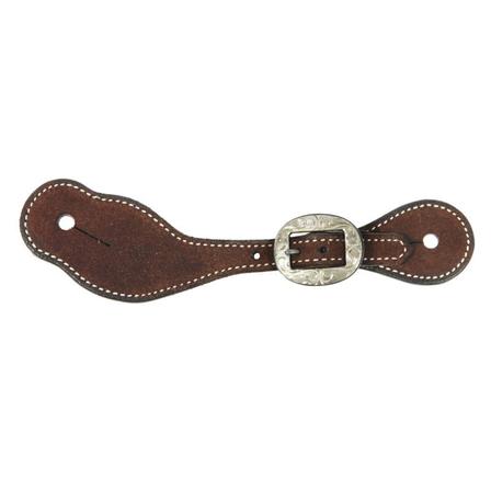 Ladies/Youth Roughout Spur Strap | Chocolate