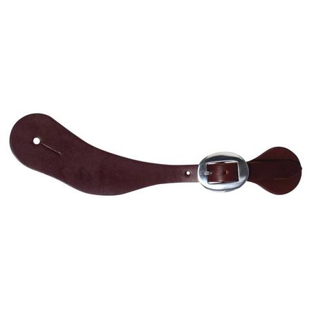 Men's Harness Leather Spur Strap | Chocolate