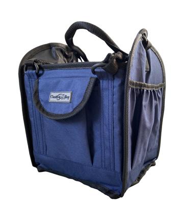 Small Collapsible Grooming Tote NAVY