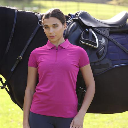React Tech Polo FUCHSIA