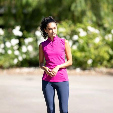 React Sleeveless Base Layer FUCHSIA