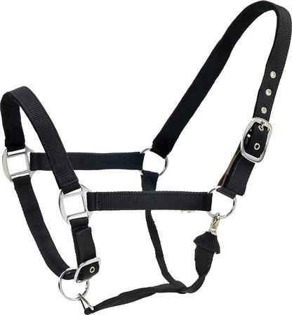 Cushioned Web Breakaway Halter BLACK