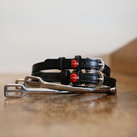 Spur Straps | Red Lady Bug