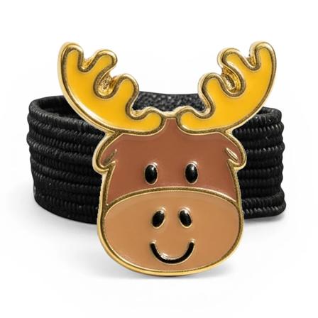 Happy Moose Crop Charm