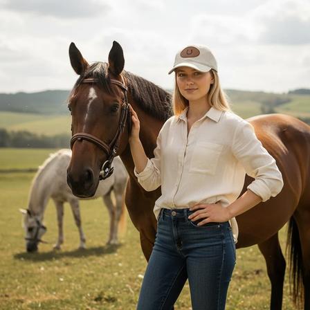 Lucky Horseshoe Baseball Cap