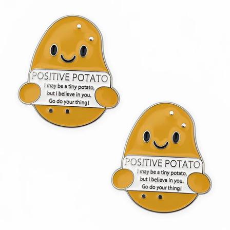 Positive Potato Number Pin