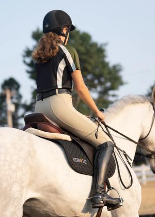 Microcord Knee Patch Pocket Riding Tight
