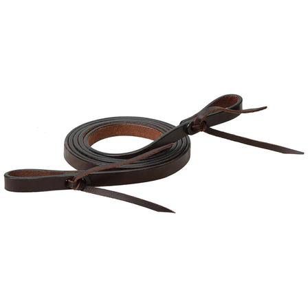 Skirting Leather Roper Reins | Dark Oiled