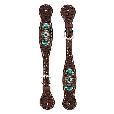 Men's Beaded Spur Straps