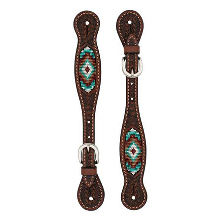 Ladies Beaded Spur Straps