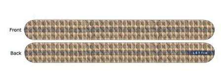 Baker Plaid Nail File