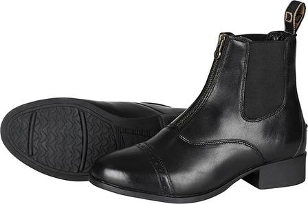 Kid's Foundation Zip Paddock Boot BLACK