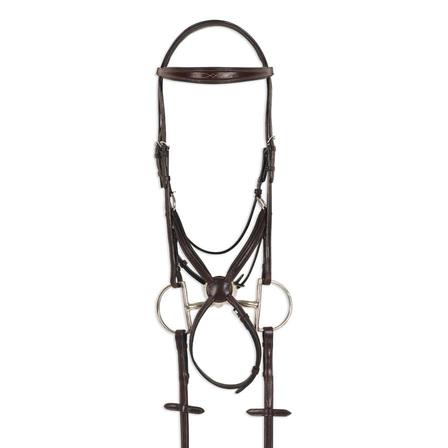 Ovation® ATS Square Raised Taper Figure-8 Fancy Stitch Bridle