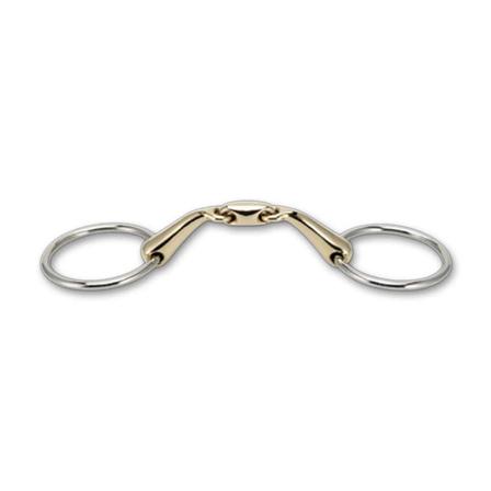 Steeltec Angled Loose Ring Snaffle