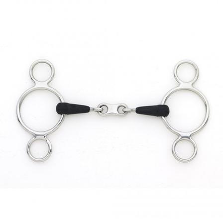 2 Ring Gag French Link Bit