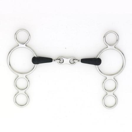 Eco Pure 3 Ring Gag French Link Bit
