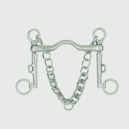 Centaur Weymouth Curb Bit with 8cm Sliding Cheeks
