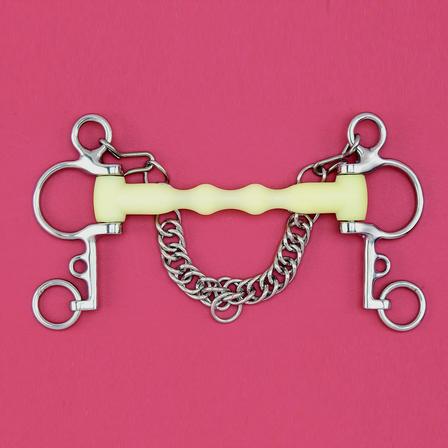 Happy Mouth Shaped Mullen Mouth Pelham Bit