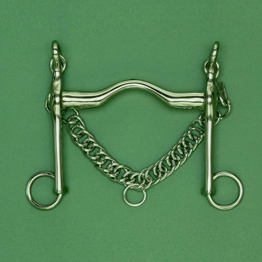 Albacon German Silver Weymouth Wide Port With Chain