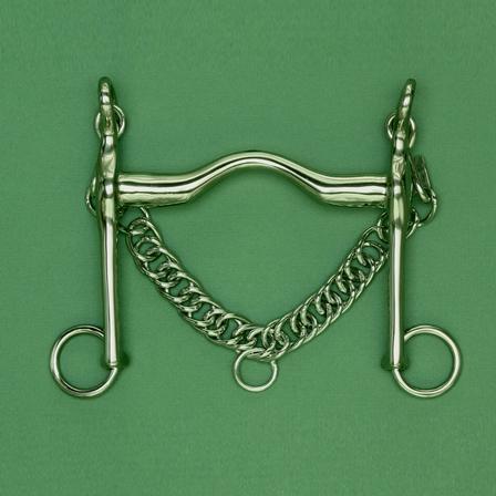 German Silver Weymouth Wide port with Chain