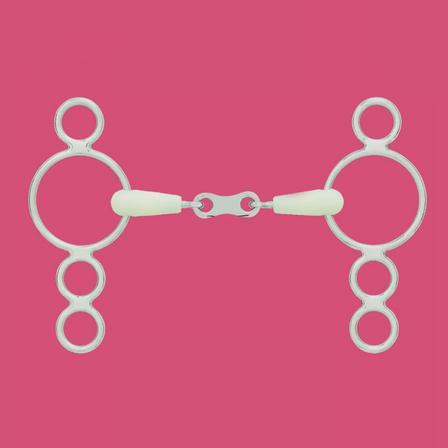 Happy Mouth 3-Ring French Mouth Gag