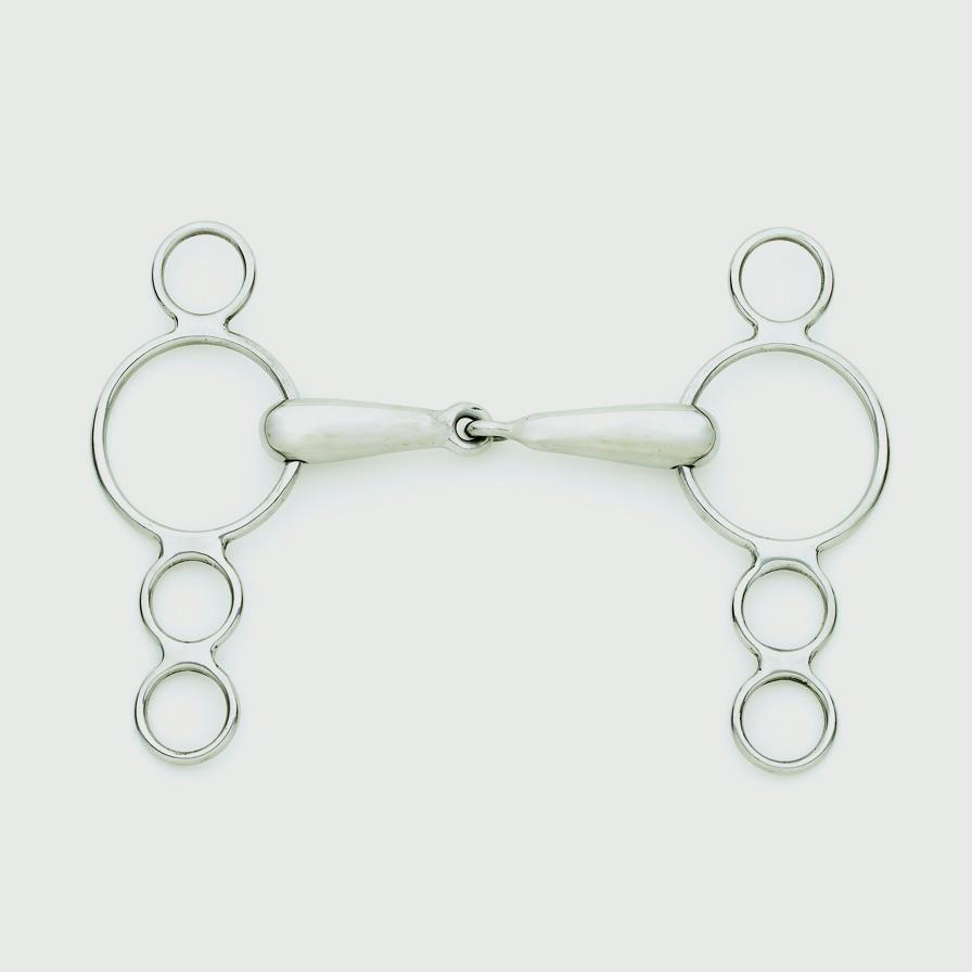  Centaur 3- Ring Gag With Hollow Mouth