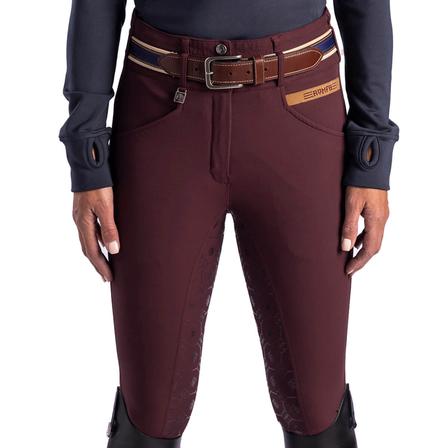 Isabella Full Grip Breeches DARK_RAISIN