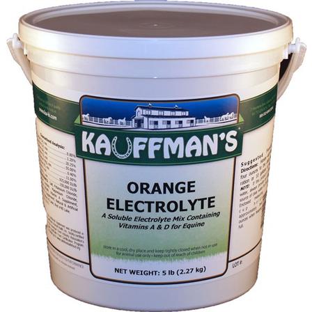 Kauffman's Orange Flavored Electrolyte - 5lb