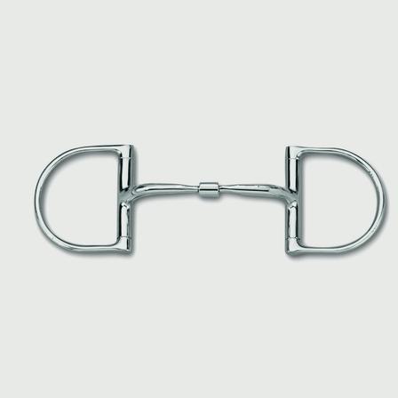 Myler Dee without Hooks with Stainless Steel Comfort Snaffle