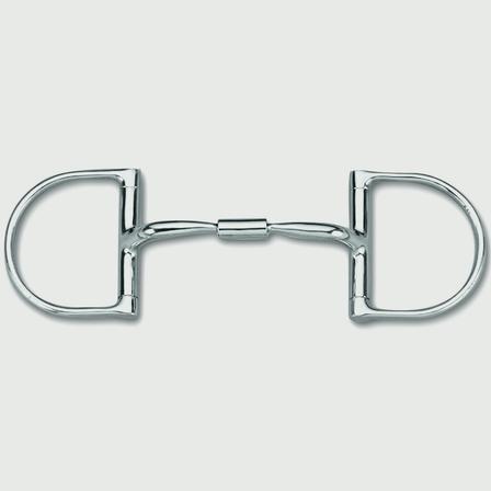Myler Dee without Hooks, Stainless Steel Comfort Snaffle